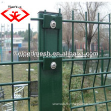 Pour acheter une clôture de clôture en PVC de bonne qualité Anping / clôture 3 d / clôture (certificat SGS et ISO9001) Choix de qualité